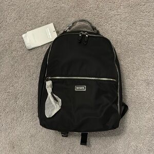 NWT Samsonite Karissa Biz Laptop Backpack, Black